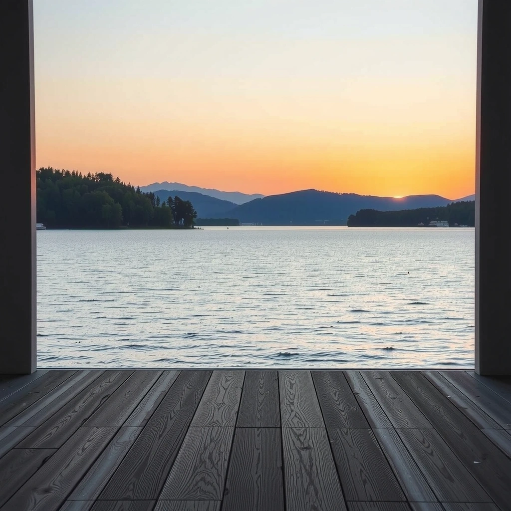 Bodensee Sonnenuntergang