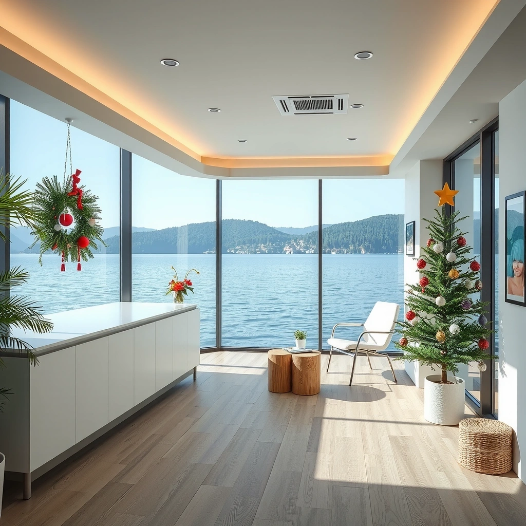 Moderne Praxisatmosphäre der Seebühne Vital